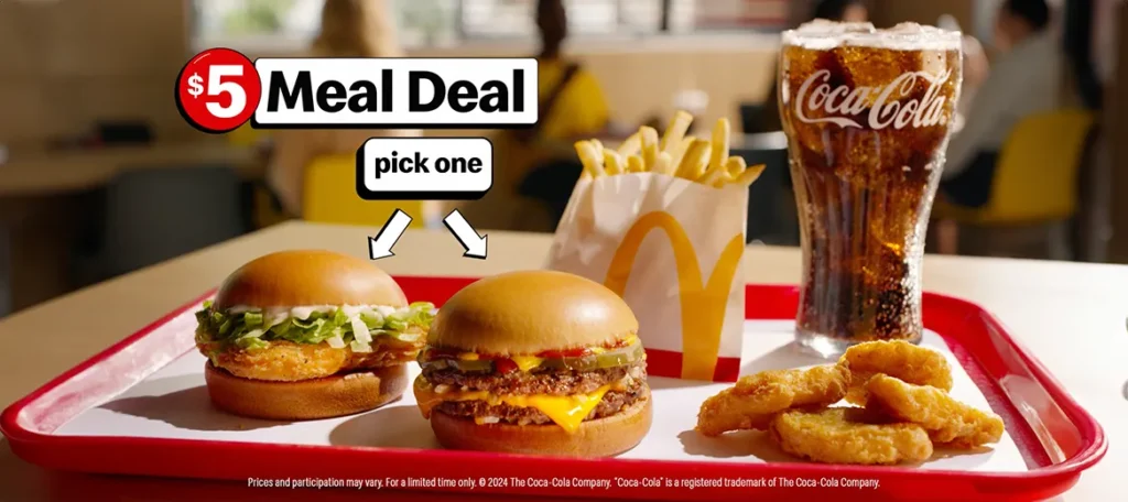 74157868007 mc donalds 5 meal banner